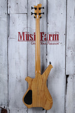 Load image into Gallery viewer, Sozo Z Series Render 4 String Electric Bass Guitar Maple Burl w Hardshell Case