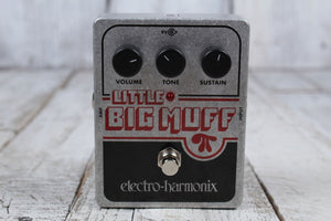 Electro Harmonix Little Big Muff Distortion Sustain Electric Guitar Effects Pedal