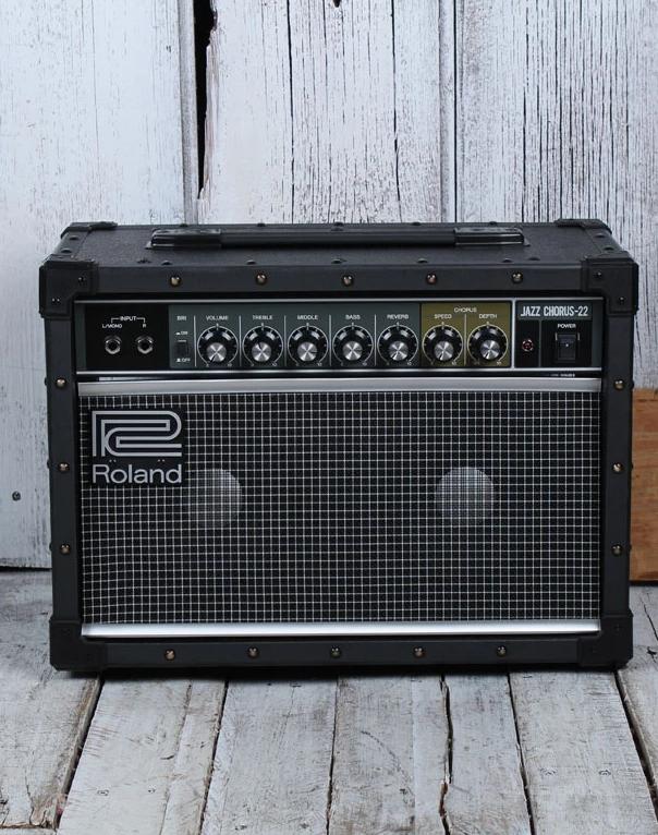 Roland JC22 Jazz Chorus Electric Guitar Combo Amplifier 30 Watt Solid ...