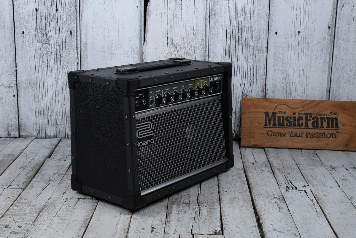 Roland JC22 Jazz Chorus Electric Guitar Combo Amplifier 30 Watt Solid State Amp