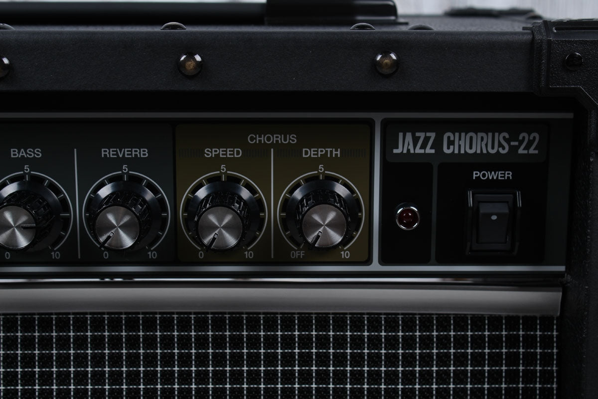 Roland JC22 Jazz Chorus Electric Guitar Combo Amplifier 30 Watt Solid State Amp
