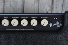 Load image into Gallery viewer, Fender® Rumble 100 Electric Bass Guitar Amplifier 100 Watt 1 x 12 Combo Amp