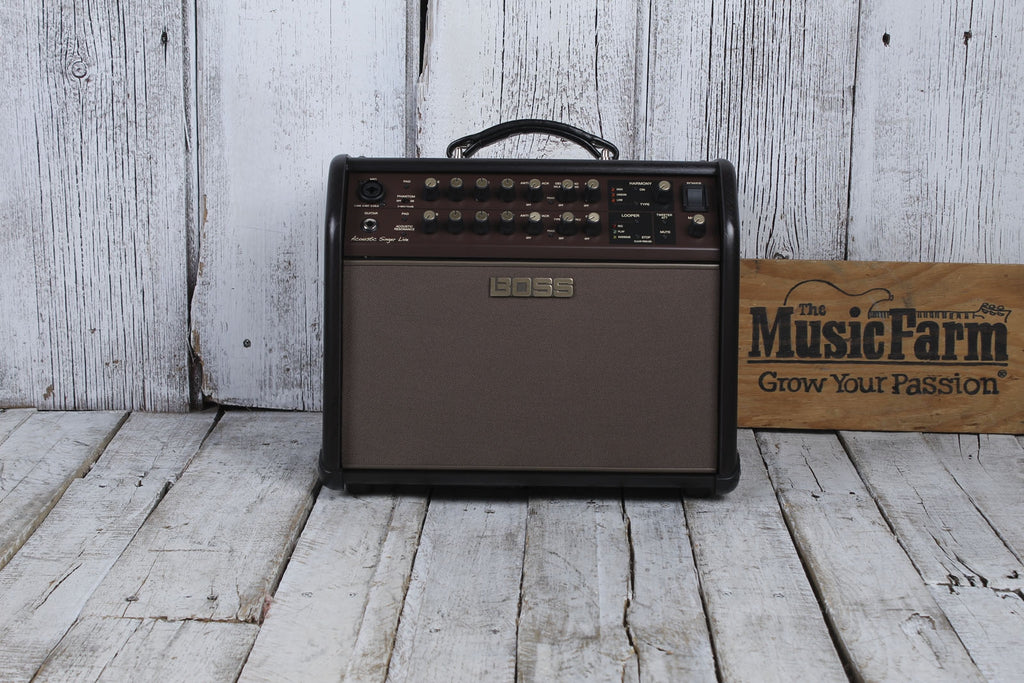 Boss Acoustic Singer Live Acoustic Guitar & Vocal Amplifier 60W Amp w Footswitch