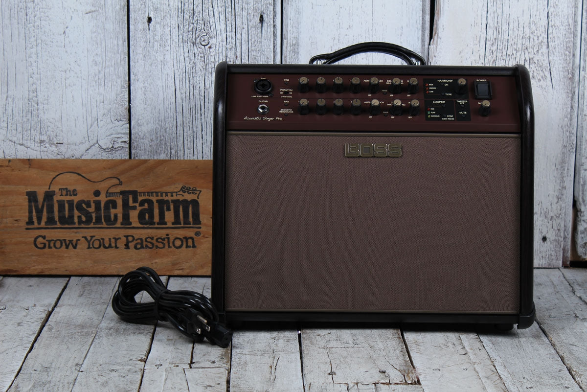 Boss ACS PRO Acoustic Singer Pro Acoustic Guitar Amplifier 120W Dual Channel Amp