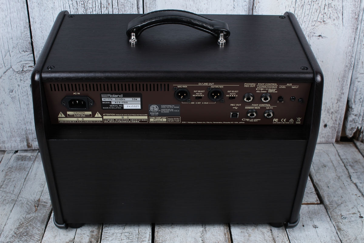 Boss ACS PRO Acoustic Singer Pro Acoustic Guitar Amplifier 120W Dual Channel Amp