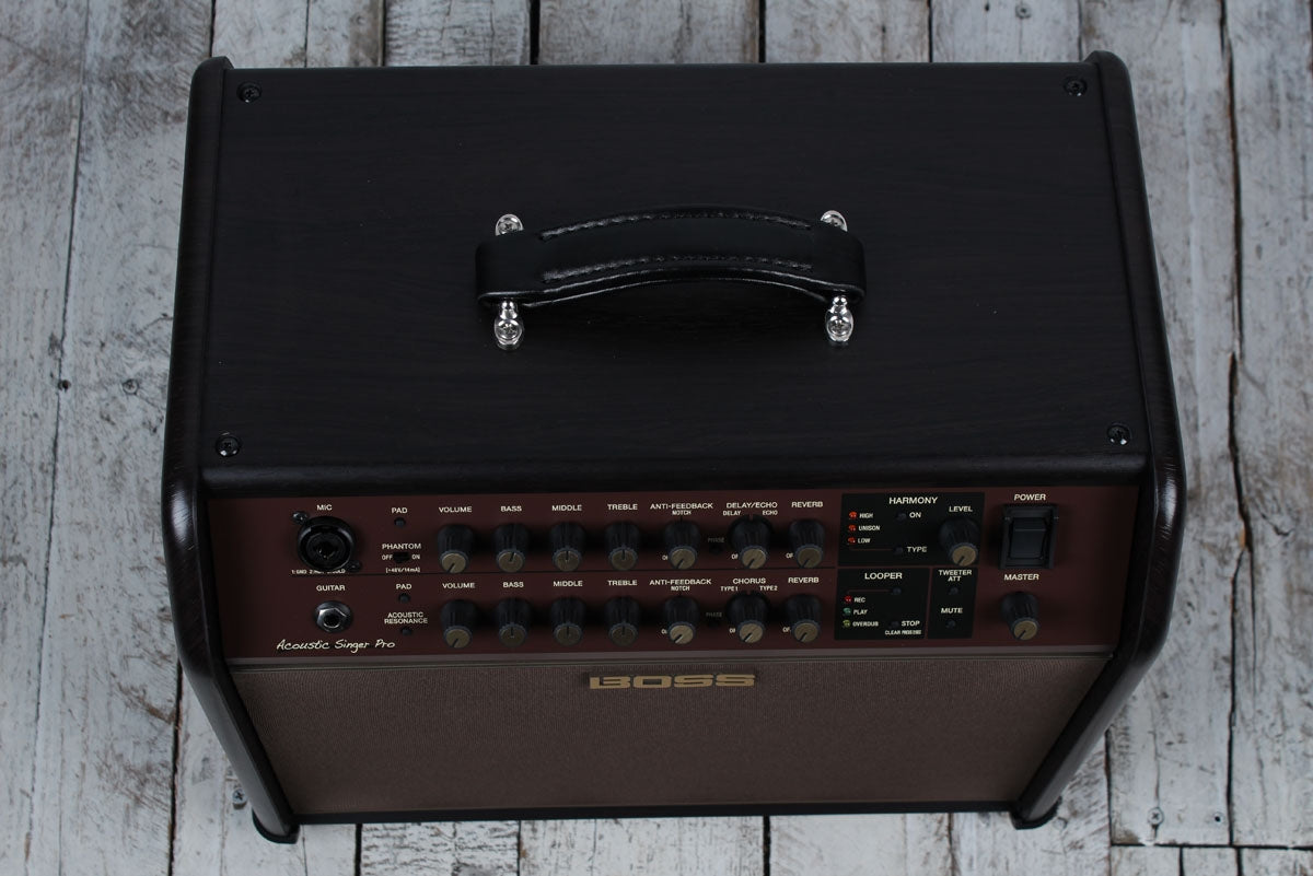 Boss ACS PRO Acoustic Singer Pro Acoustic Guitar Amplifier 120W Dual Channel Amp