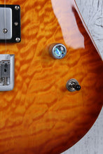 Load image into Gallery viewer, Sozo Z7 Electric Guitar Quilt Maple Top Honeyburst with Hardshell Case Z7HBQV2