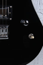 Sozo Z Series ZCBKV2 Double Cut Electric Guitar Classic Black w Hardshell Case