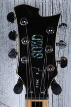 Sozo Z Series ZCBKV2 Double Cut Electric Guitar Classic Black w Hardshell Case