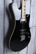 Sozo Z Series ZCBKV2 Double Cut Electric Guitar Classic Black w Hardshell Case