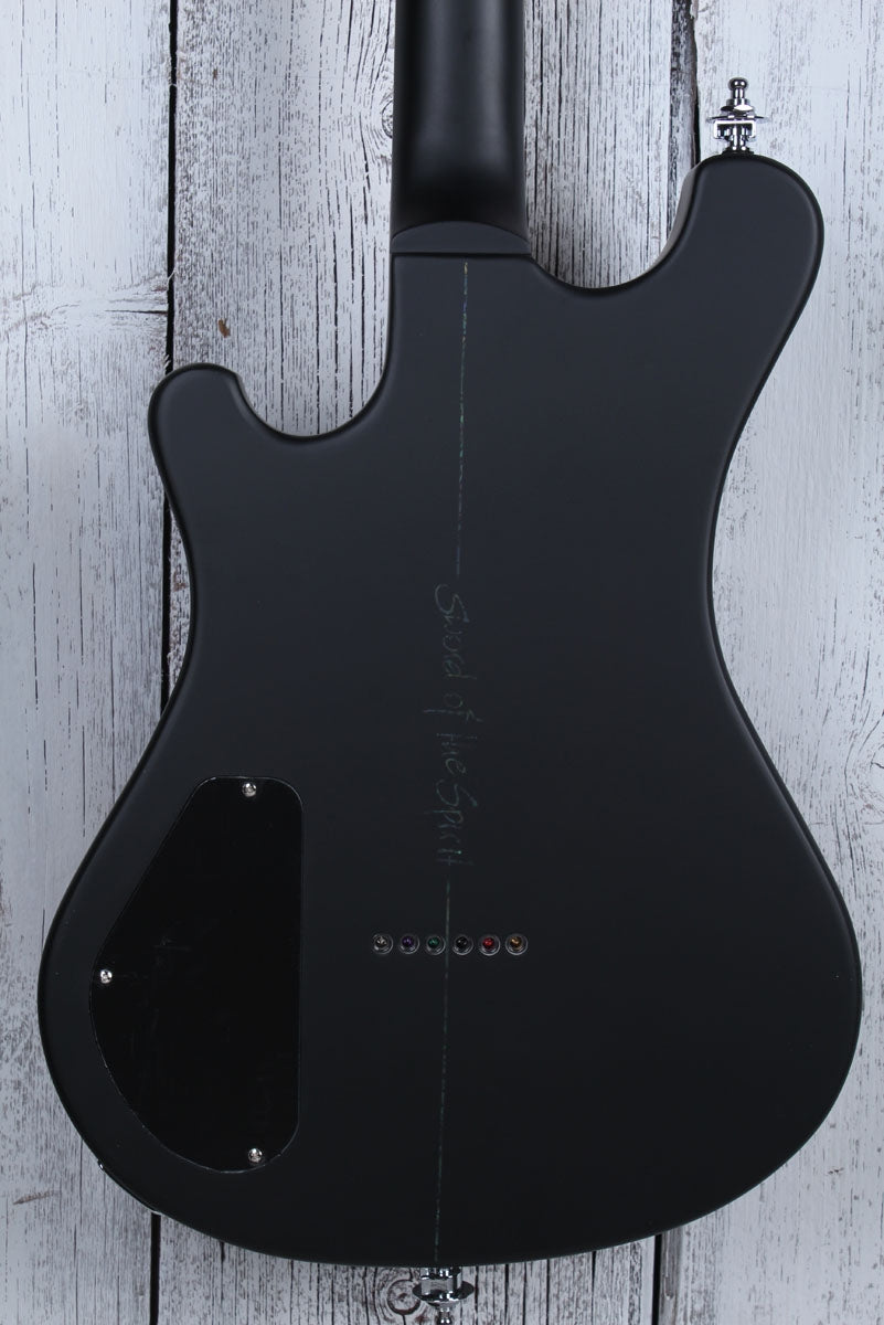 Sozo Z Series ZCBKV2 Double Cut Electric Guitar Classic Black w Hardshell Case