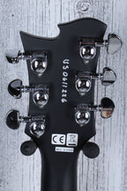 Sozo Z Series ZCBKV2 Double Cut Electric Guitar Classic Black w Hardshell Case