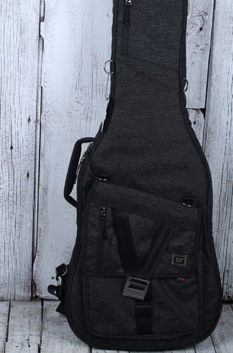 Gator Transit Series Electric Guitar Gig Bag Charcoal Black GT-ELECTRIC-BLK