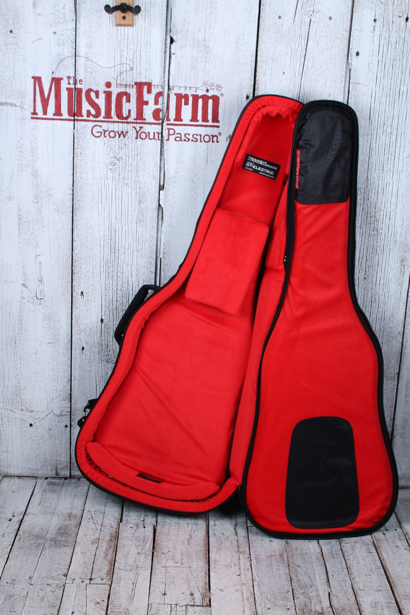Gator Transit Series Electric Guitar Gig Bag Charcoal Black GT-ELECTRIC-BLK