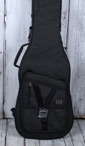 Gator Transit Series Bass Guitar Gig Bag Charcoal Black Exterior GT-BASS-BLK