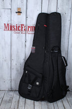 Gator Transit Series Bass Guitar Gig Bag with Charcoal Black Exterior