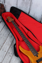 Gator Transit Series Bass Guitar Gig Bag with Charcoal Black Exterior