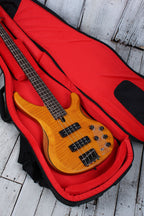 Gator Transit Series Bass Guitar Gig Bag with Charcoal Black Exterior