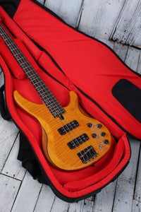 Gator Transit Series Bass Guitar Gig Bag with Charcoal Black Exterior