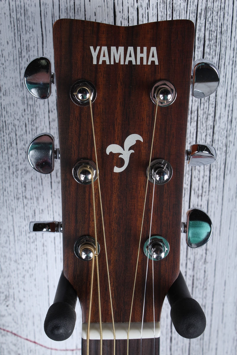 Yamaha FS Series FS800 Concert Body Acoustic Guitar Solid Spruce Top Natural