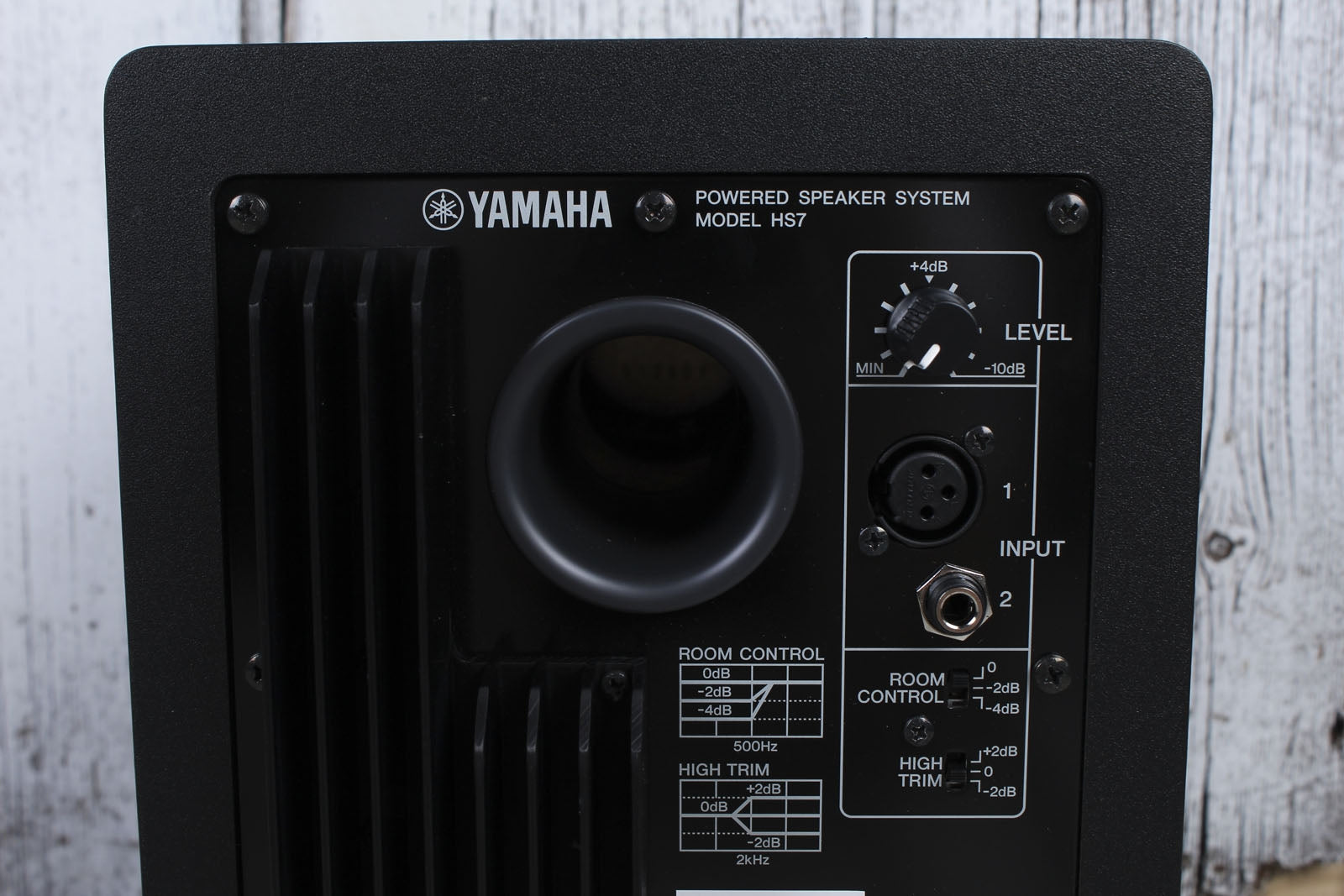 Yamaha HS7 Two Way Powered Studio Monitor PAIR OF TWO 95 Watt Active Speakers HS