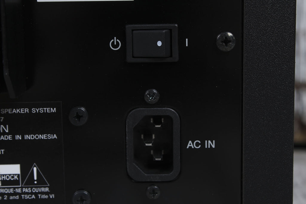 Yamaha HS7 Two Way Powered Studio Monitor PAIR OF TWO 95 Watt Active Speakers HS