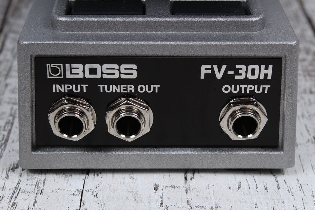Boss FV-30H Electric Guitar Foot Volume Effects Pedal Aluminum Die Cast FV30H