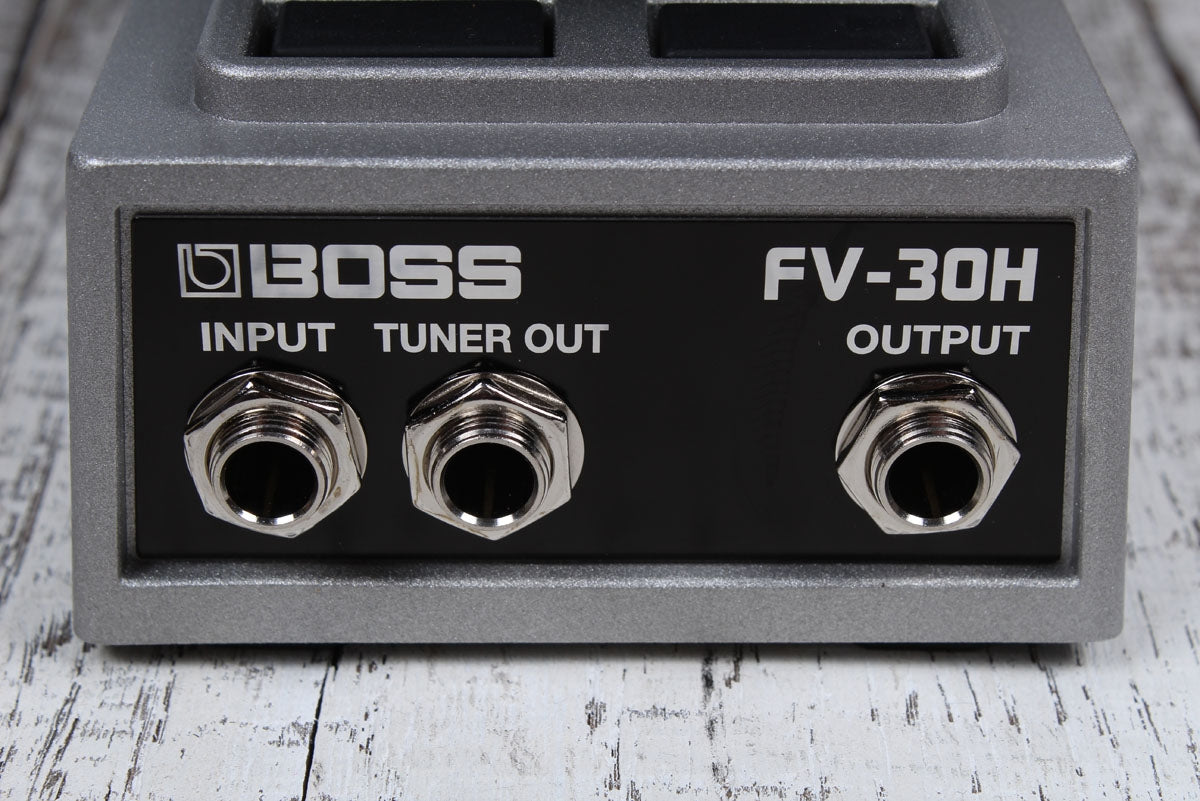 Boss FV-30H Electric Guitar Foot Volume Effects Pedal Aluminum Die Cast FV30H