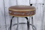 Gretsch Guitars "Since 1883" Barstool 30 Inch Tall 360 Degree Swivel Bar Stool