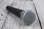 Shure SM58 Dynamic Vocal Microphone Cardioid Pickup Pattern with Clip and Pouch