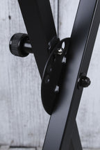 On Stage KS7190 Classic Single X Metal Keyboard Stand Adjustable Height & Width