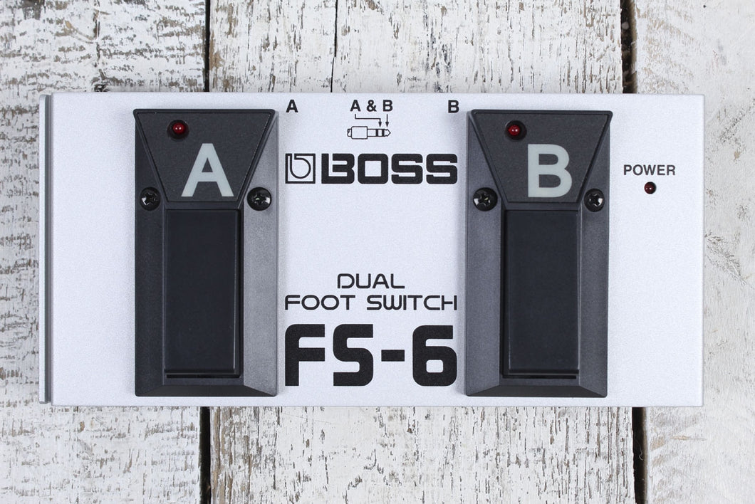 Boss FS-6 Dual Foot Switch Electric Guitar Effect Foot Controller Selector Pedal