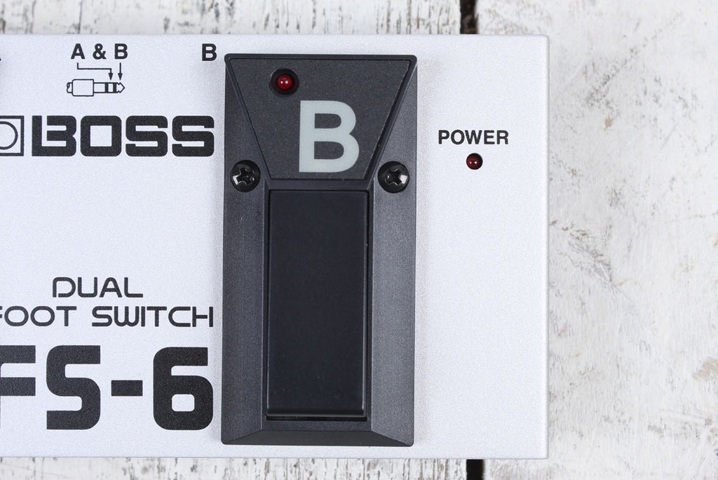 Boss FS-6 Dual Foot Switch Electric Guitar Effect Foot Controller Selector Pedal