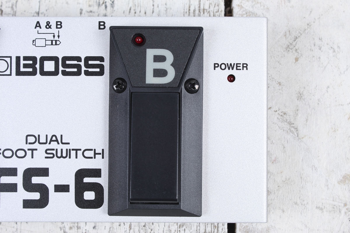 Boss FS-6 Dual Foot Switch Electric Guitar Effect Foot Controller Selector Pedal