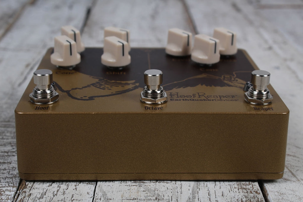 Earthquaker Hoof Reaper V2 Dual Fuzz Guitar Pedal