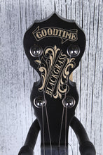 Load image into Gallery viewer, Deering Goodtime Blackgrass 5 String Resonator Banjo Black Satin Made in the USA