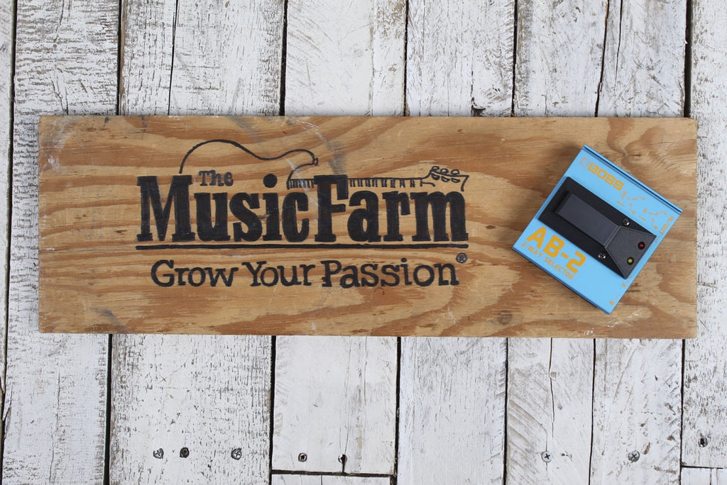 Boss AB-2 2 Way Selector Pedal Electric Guitar Footswitch with Silent Switching