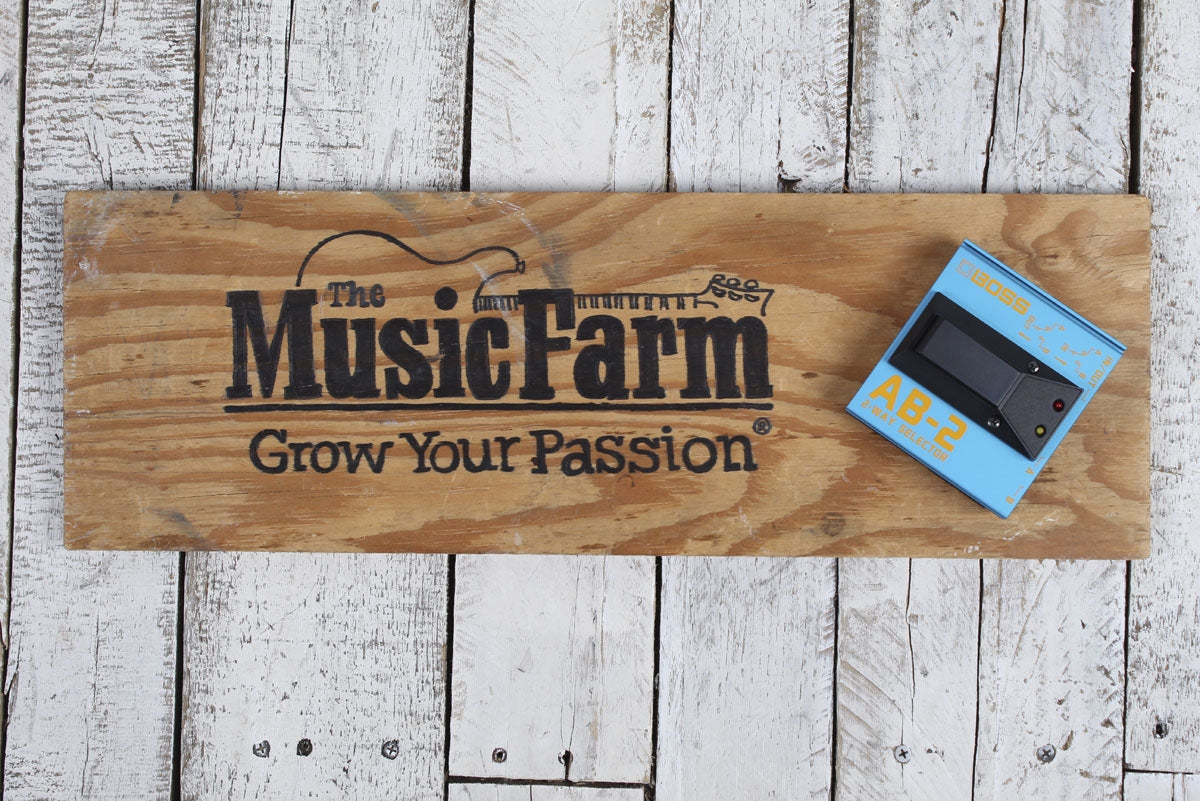 Boss AB-2 2 Way Selector Pedal Electric Guitar Footswitch with Silent Switching