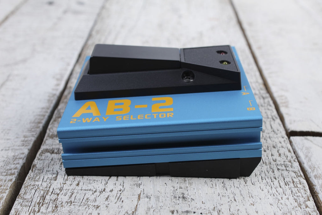 Boss AB-2 2 Way Selector Pedal Electric Guitar Footswitch with Silent Switching