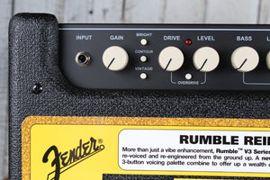 Fender® Rumble 40 Bass Electric Guitar Amplifier 40 Watt 1 x 10 Solid State Amp