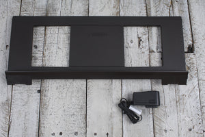 Yamaha PSR-E360 61 Key Touch Sensitive Portable Keyboard Walnut w Power Supply