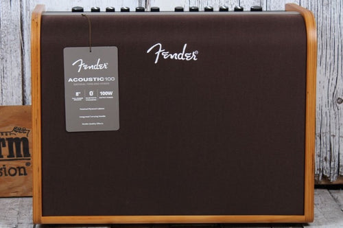 Fender® Acoustic 100 Acoustic Guitar Amplifier 100 Watt 1 x 8 Amp with Bluetooth