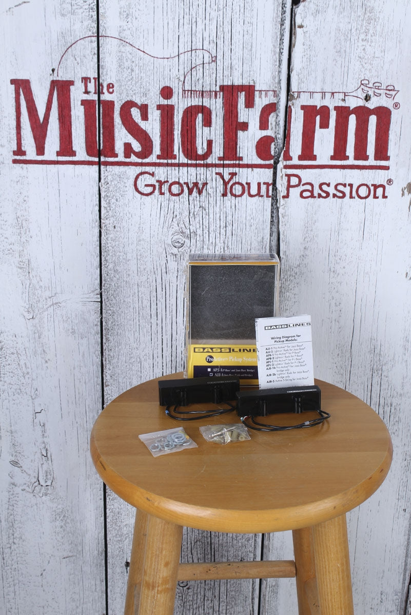 Seymour Duncan AJJ-1 Pro Active Jazz Bass Neck and Bridge Bass Guitar Pickup Set Secondary image