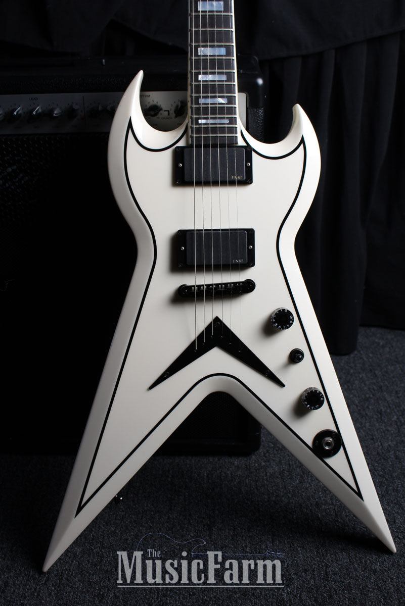 Dean USA Zakk Wylde Split Tail Prototype Pearl White NAMM 2007