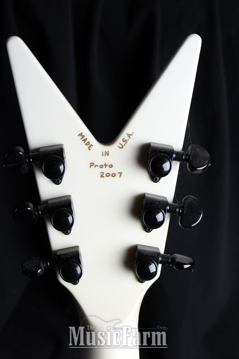 Dean USA Zakk Wylde Split Tail Prototype Pearl White NAMM 2007