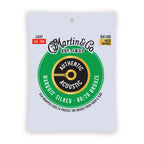 Martin MA140S Marquis Silked 80/20 Bronze Acoustic Guitar Strings - Light