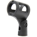 On-Stage Stands MY110 Unbreakable Dynamic Rubber Mic Clip Black