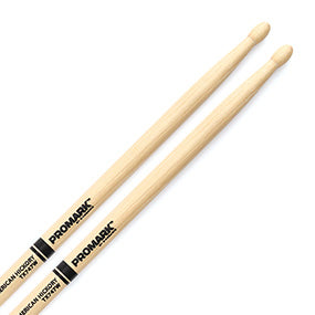 Promark American Hickory 747 Rock Wood Tip Drumsticks