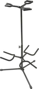 On Stage Deluxe Folding Triple Guitar Stand