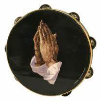 Remo Praying Hands Tambourine - Double Row